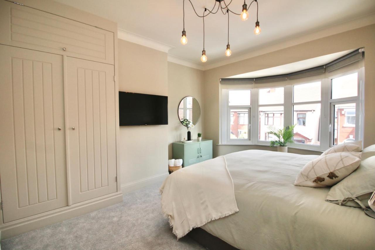 Xxhot Tubxx 4Bed Semi, Sleeps 8, 2 Bathrooms Blackpool Eksteriør billede